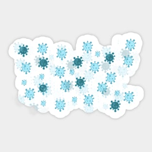 Hang On, That's Not Snowflakes Sticker